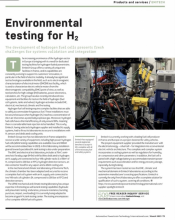 Environmental Testing for H2