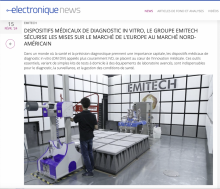 electroniquenews Essais CEM en immunité rayonnée sur un IVD